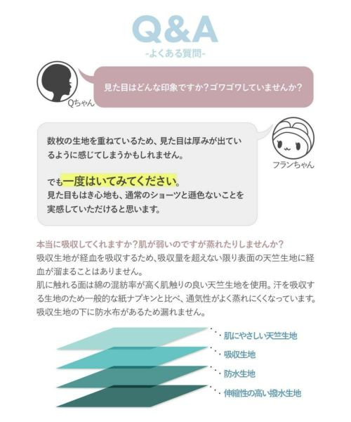 コンフィッツのショーツ