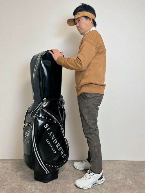 美品 ECCO GOLF エコーゴルフ ゴルフシューズ 24.5cm 紐タイプサイズ24〜245cm