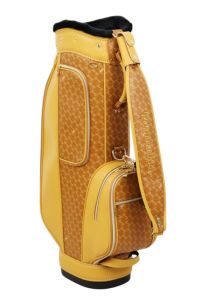 レザレクション　キャディバッグ イエロー&ブラック 楽天市場】レザレクション Resurrection メンズ レディース キャディ