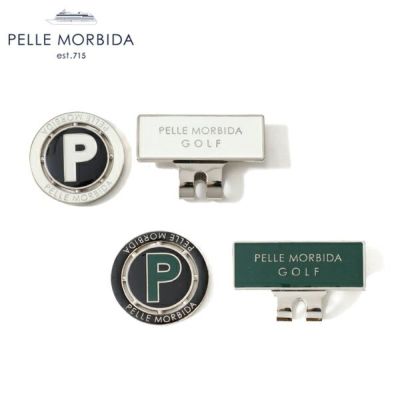 【ポイント10倍 6/11 12:59迄】ゴルフマーカー メンズ レディース ペッレ モルビダ ゴルフ  PELLE MORBIDA GOLF