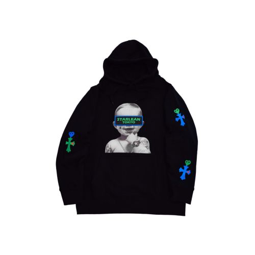 StarLean ブラック パーカー サイズ2 パーカー メンズ スターリアン東京 STARLEAN TOKYO | スター