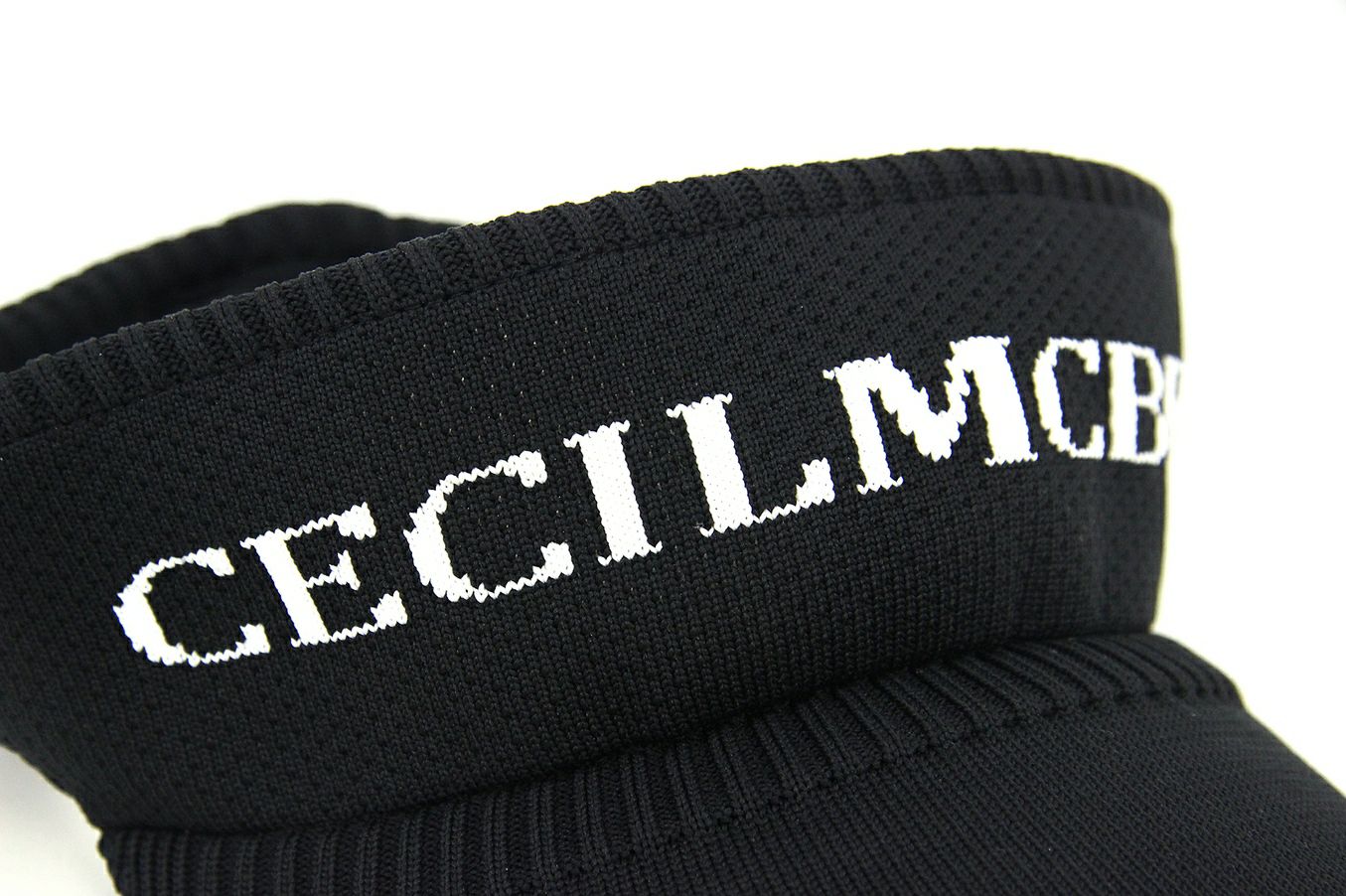 セシルマクビーグリーンのサンバイザー