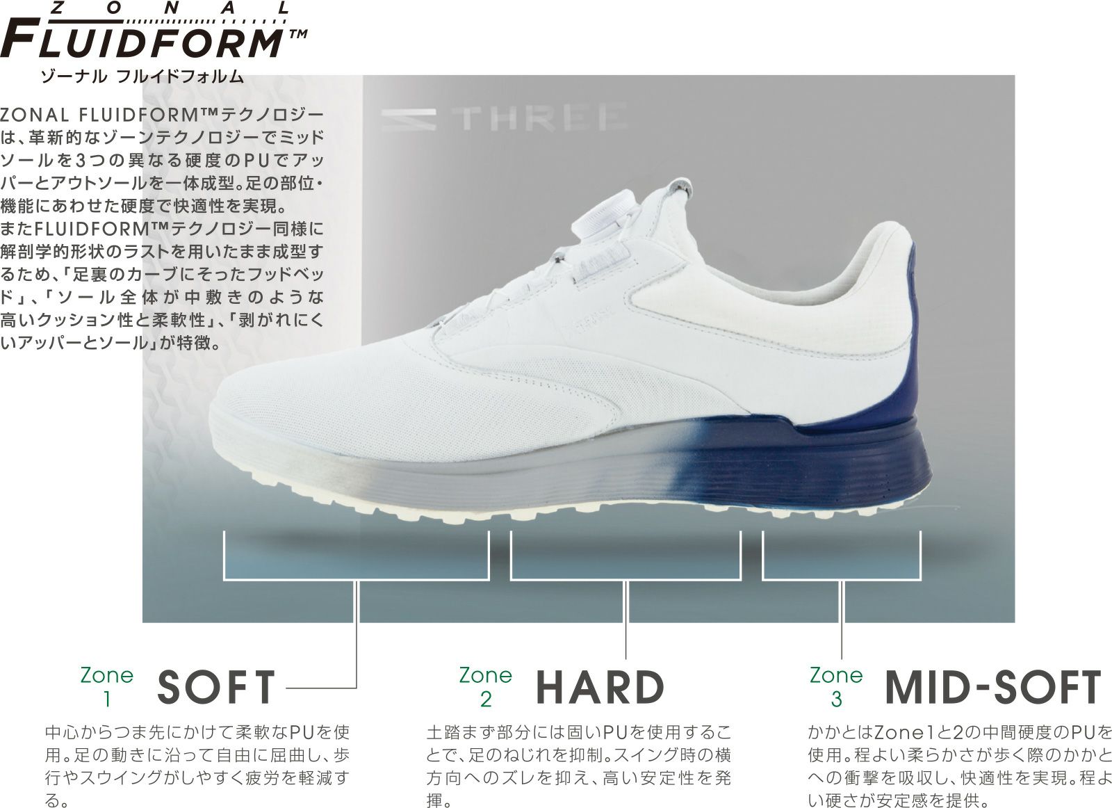 シューズ レディース エコーゴルフ ECCO GOLF 日本正規品 ゴルフ 