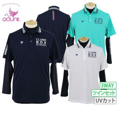30％OFFセール】ポロシャツ メンズ クランク CLUNK 日本正規品 ゴルフ