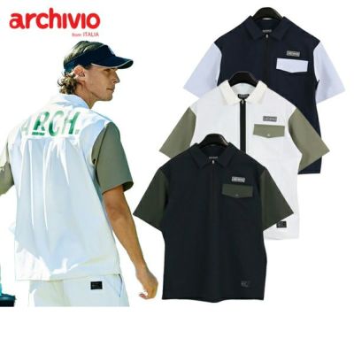 【30％OFFセール】ポロシャツ アルチビオ archivio メンズ ゴルフ