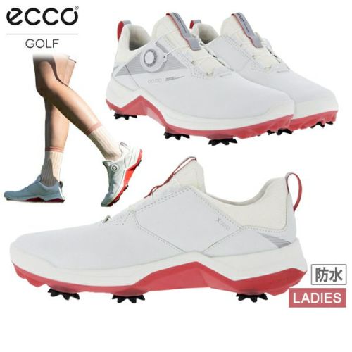 美品 ECCO GOLF エコーゴルフ ゴルフシューズ 24.5cm 紐タイプ