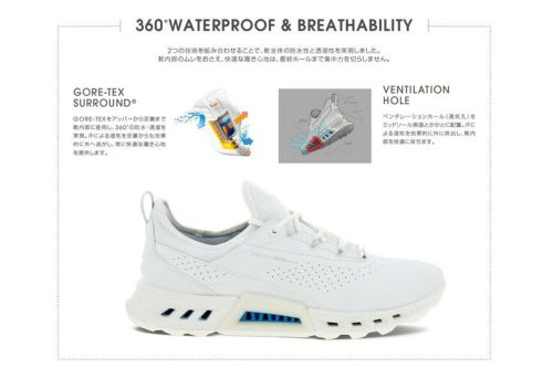 エコーゴルフのシューズ