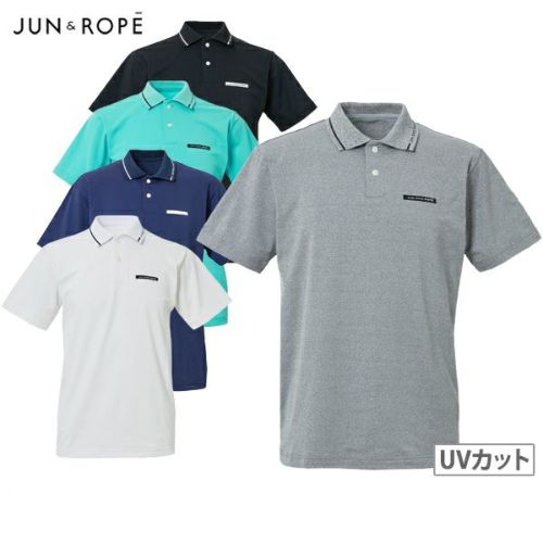 ポロシャツ メンズ ジュン＆ロペ ジュンアンドロペ JUN＆ROPE ゴルフ 