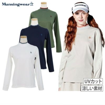 【新品】大きいサイズ　Munsingwear  レディース　モックネックシャツ