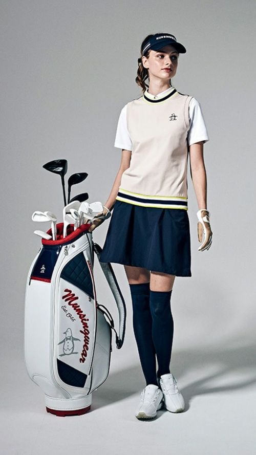 スカート マンシングウェア Munsingwear 2023 秋冬 新作 ゴルフウェア