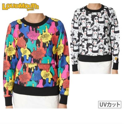 【50％OFFセール】トレーナー レディース ラウドマウス ゴルフ LOUDMOUTH GOLF 日本正規品 日本規格  ゴルフウェア