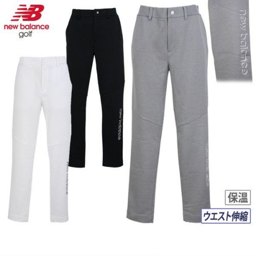 【ニューバランス ゴルフ / ロングパンツ】 SWEAT Slim Long PANT / Black / L