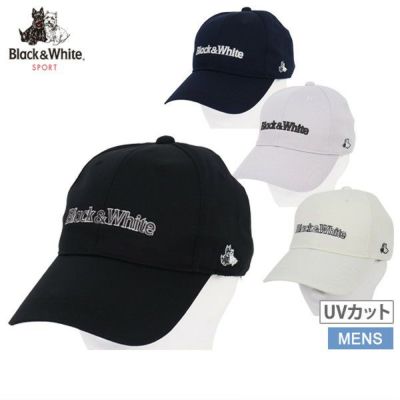 30％OFFセール】キャップ メンズ ブラック＆ホワイト Black＆White