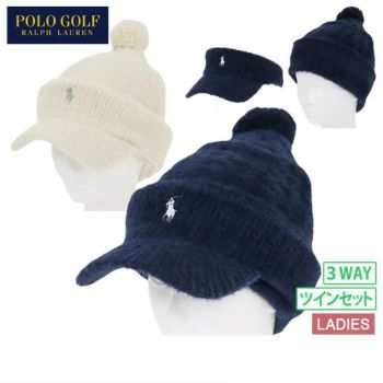 ニット帽 レディース ポロ ゴルフ ラルフローレン POLO GOLF
