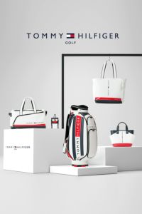 トミーヒルフィガーゴルフ日本正規品のカートバッグ