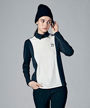 ハイネックシャツ レディース マンシングウェア Munsingwear 2023 秋冬