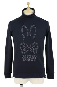 ハイネックシャツ サイコバニー Psycho Bunny 日本正規品 2023 秋冬