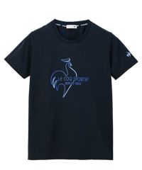 【ルコックスポルティフ / Tシャツ】 ヘランカサンスクリーン 半袖Tシャツ / or / M