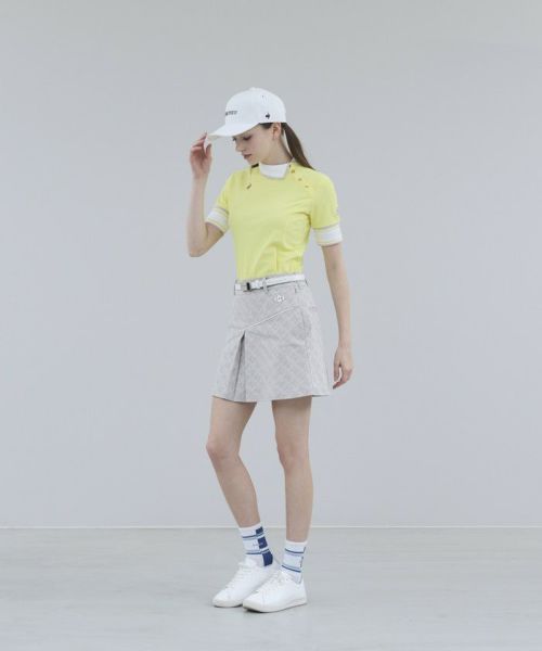 ソックス レディース ルコックスポルティフ ゴルフ リジューム le coq sportif GOLF RIJOUME 2024 春夏 新作 ゴルフ  ルコック スポルティフ ゴルフ・レディース・グッズ ゴルフウェア通販のT-on ティーオン