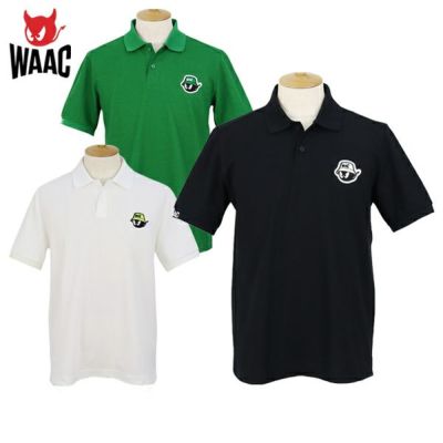 ポロシャツ メンズ ワック WAAC 日本正規品 2024 春夏 新作 ゴルフ