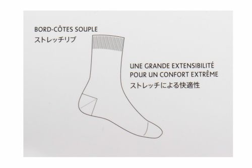 ラコステのソックス