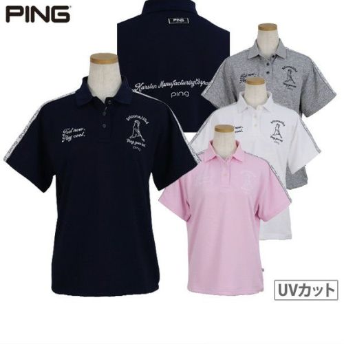 ポロシャツ レディース ピン PING 2024 春夏 新作 ゴルフウェア | ピン 