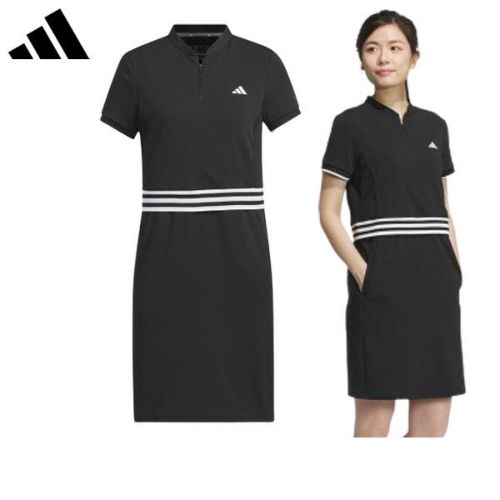 ワンピース レディース アディダス ゴルフ adidas Golf 日本正規品 2024 春夏 新作 ゴルフウェア