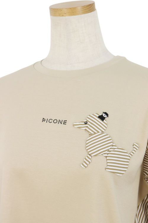 Tシャツ レディース スタジオ ピッコーネ STUDIO PICONE 2024 春夏