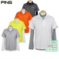 ポロシャツ＆ハイネックシャツ メンズ ピン PING 2024 春夏 新作 