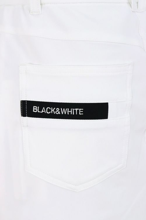 ブラック＆ホワイトホワイトラインのスカート