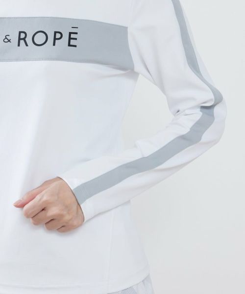 Jun & Ropé フラミンゴグラフィック長袖プルオーバー サイズL JUN&ROPÉ