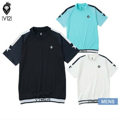 ハイネックシャツ メンズ V12 ゴルフ ヴィ・トゥエルブ 2024 春夏 新作 ...