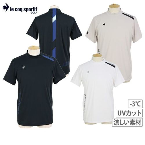 ハイネックシャツ メンズ ルコックスポルティフ ゴルフ リジューム le coq sportif GOLF RIJOUME 2024 春夏 新作 ゴルフウェア  | ルコック スポルティフ ゴルフ・メンズ・トップス | ゴルフウェア通販のT-on - ティーオン