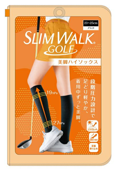 ソックス レディース スリムウォークゴルフ SLIMWALK GOLF