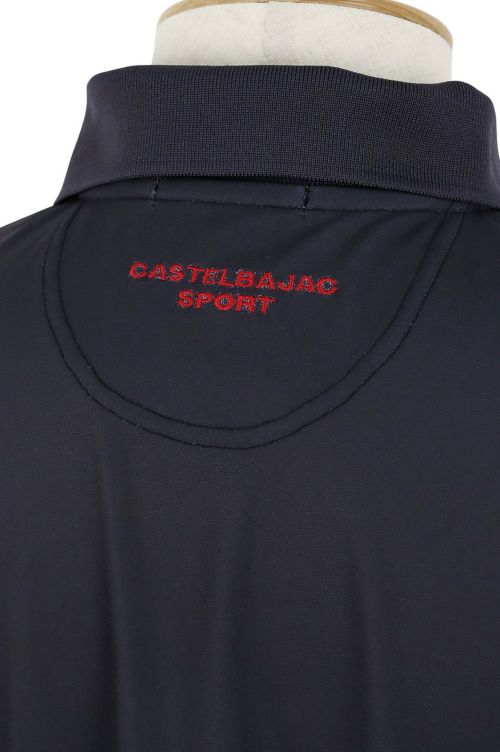 カステルバジャックスポーツブラックラインのポロシャツ