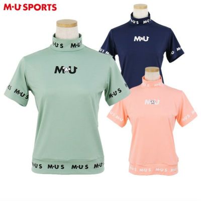 ハイネックシャツ レディース MUスポーツ エムユー スポーツ M.U 
