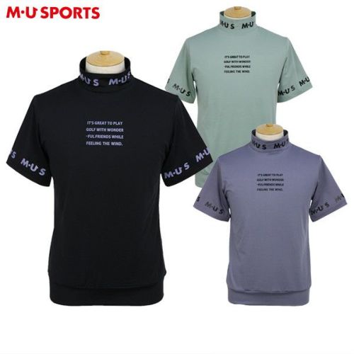 ハイネックシャツ メンズ MUスポーツ エムユー スポーツ M.U SPORTS 