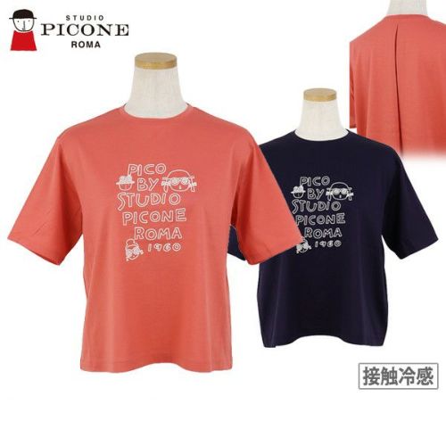 Tシャツ レディース スタジオ ピッコーネ STUDIO PICONE 2024 春夏 新作 | スタジオ ピッコーネ レディーストップス |  ゴルフウェア通販のT-on - ティーオン