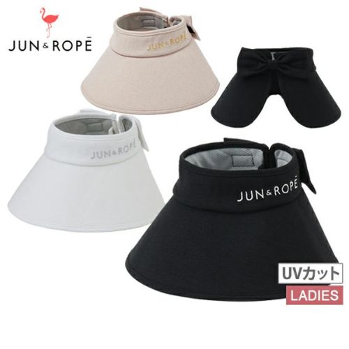 サンバイザー レディース ジュン＆ロペ JUN＆ROPE 2024 春夏 新作 