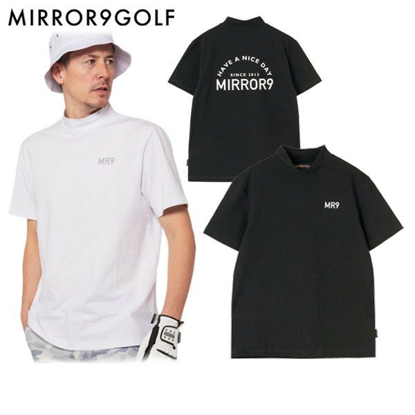 ハイネックシャツ メンズ ミラーナインゴルフ MIRROR9GOLF ゴルフ  