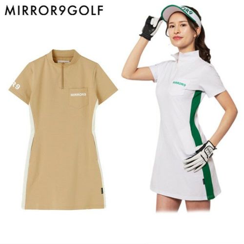 ワンピース レディース ミラーナインゴルフ MIRROR9GOLF 2024 春夏 新作 ゴルフウェア | ミラーナインゴルフ レディーストップス |  ゴルフウェア通販のT-on - ティーオン