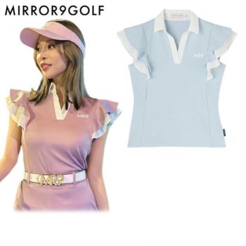 ポロシャツ レディース ミラーナインゴルフ MIRROR9GOLF ゴルフウェア | ミラーナインゴルフ レディーストップス | ゴルフウェア通販のT-on  - ティーオン