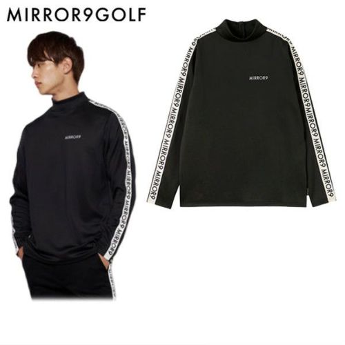ハイネックシャツ メンズ ミラーナインゴルフ MIRROR9GOLF ゴルフ
