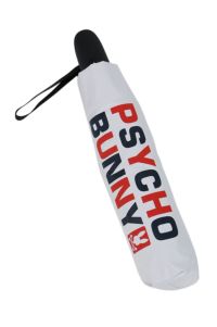 新品】サイコバニー Psycho Bunny アンブレラ 傘晴雨兼用UV加工 傘