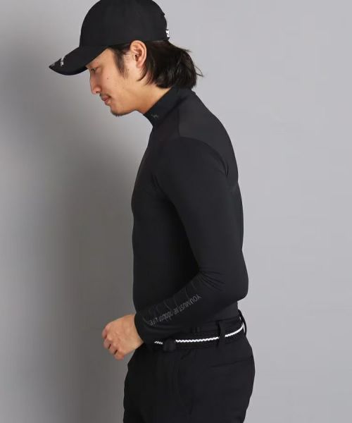 ハイネックシャツ メンズ アダバット adabat ゴルフウェア