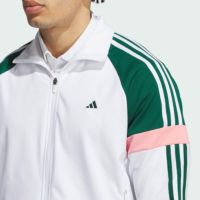 adidas ブラック ゴルフジャケット　Ｌサイズ adidas アディダス ゴルフジャケット メンズ ゴルフウェア GOLF