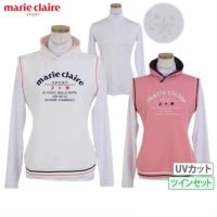 マリ・クレールスポールのベスト＆ハイネックインナーシャツ