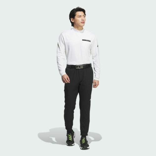 アディダス　メンズゴルフパンツ　ホワイト　ウエスト85 adidas パンツ HEAT. RDY ストレッチジョガーパンツ「adidas