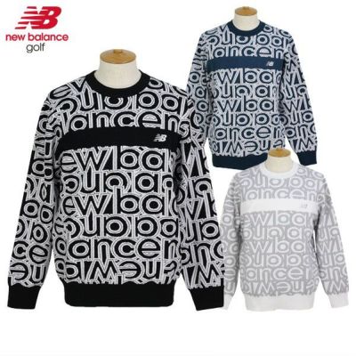 New Balance golfセーター サイズ5（M〜Lサイズ相当） 美品 New Balance Golf ニューバランスセーター ネイビー 5