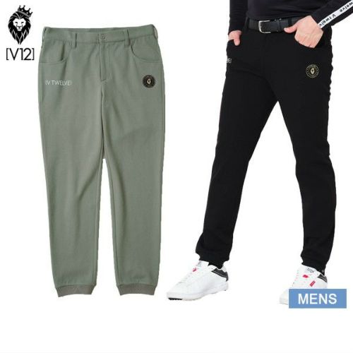 V12 ヴィトゥエルブ　秋冬用　ロングパンツ　L ブラック V12 ヴィトゥエルブ 秋冬用 ロングパンツ L ブラック